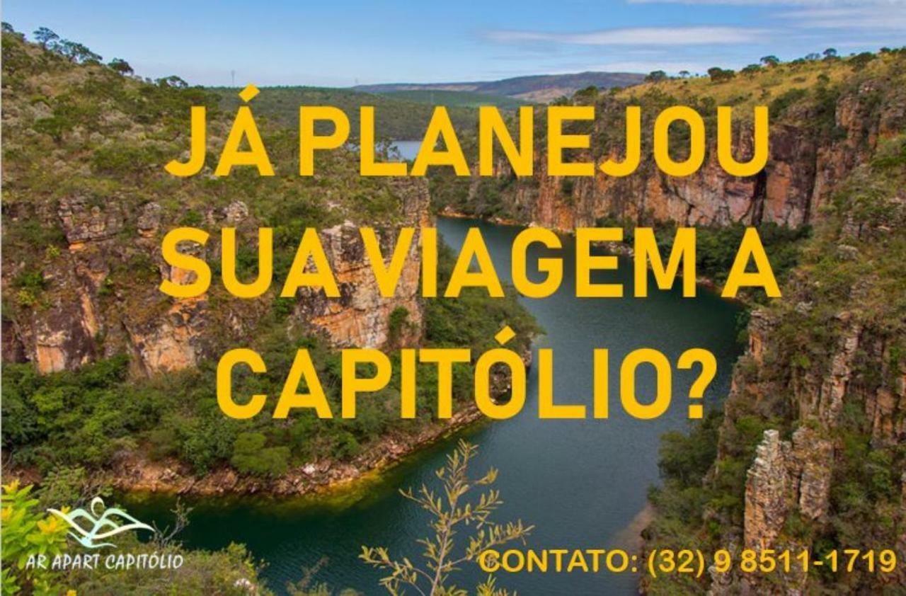 Aquares Residence - Apartamento Para Temporada Capitólio Екстериор снимка